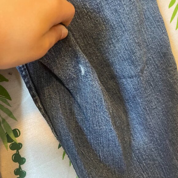 Size 7/8 Vigoss Jean Capris Decorated Back Pockets B1 - Picture 7 of 7